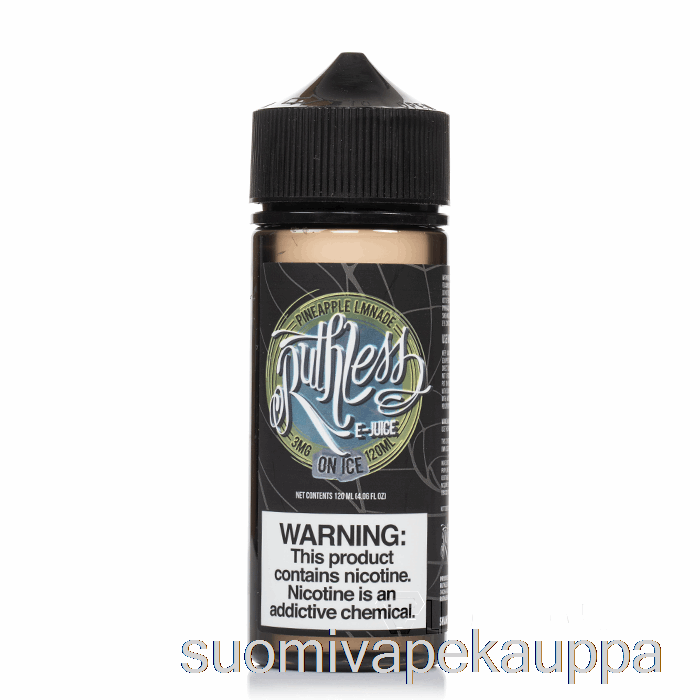 Vape Suomi Ananas Limonadi Jäällä - Häikäilemätön Höyry - 120ml 0mg